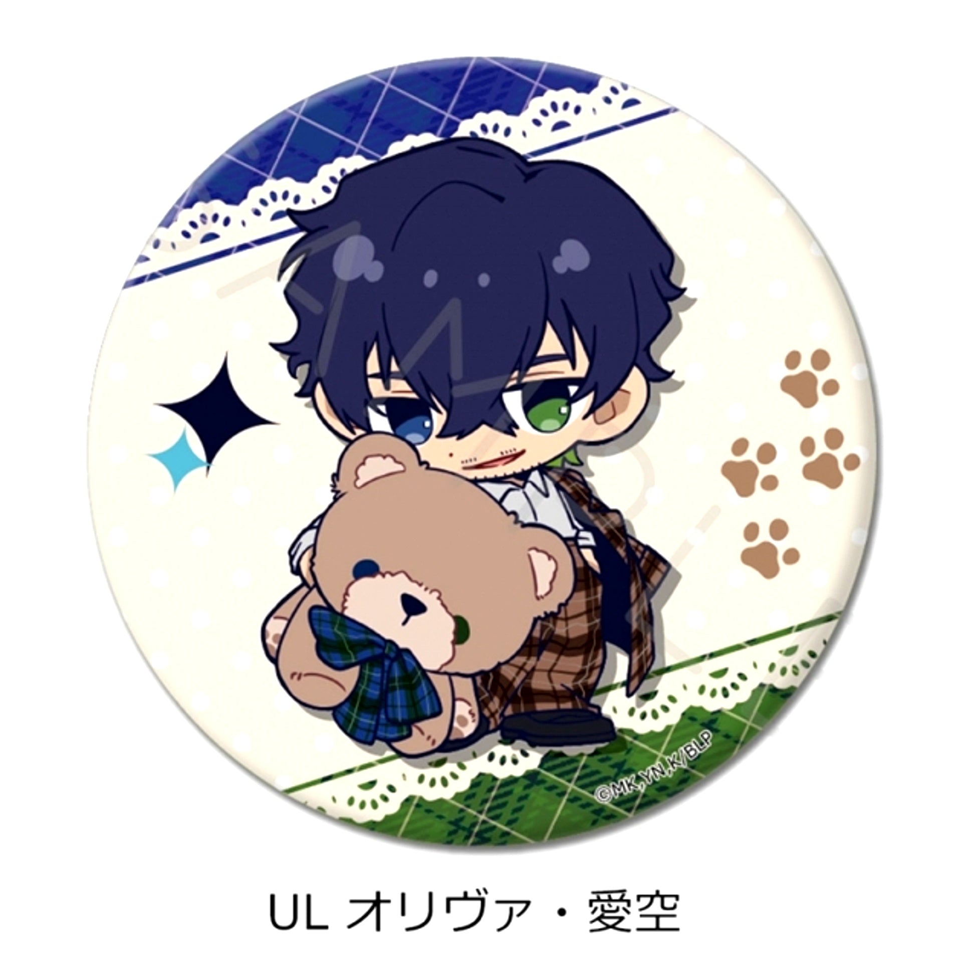 TV Anime Blue Lock Vol.12 Round Can Badge (57mm) UL (Oliver Aiku) [NEW]