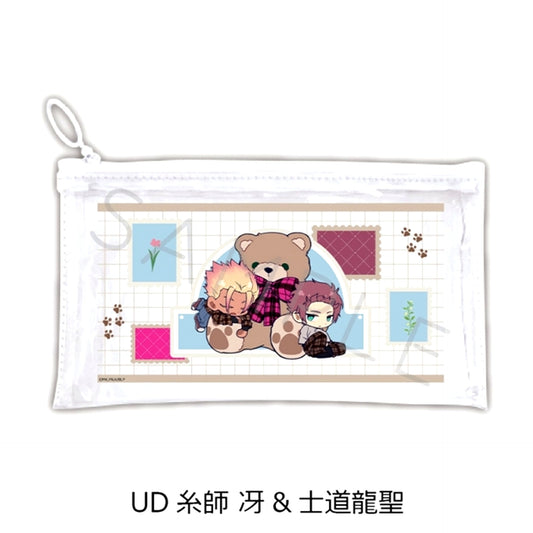 TV Anime Blue Lock Vol.12 Flat Clear Pouch UD (Sae Itoshi & Ryusei Shido) [NEW]