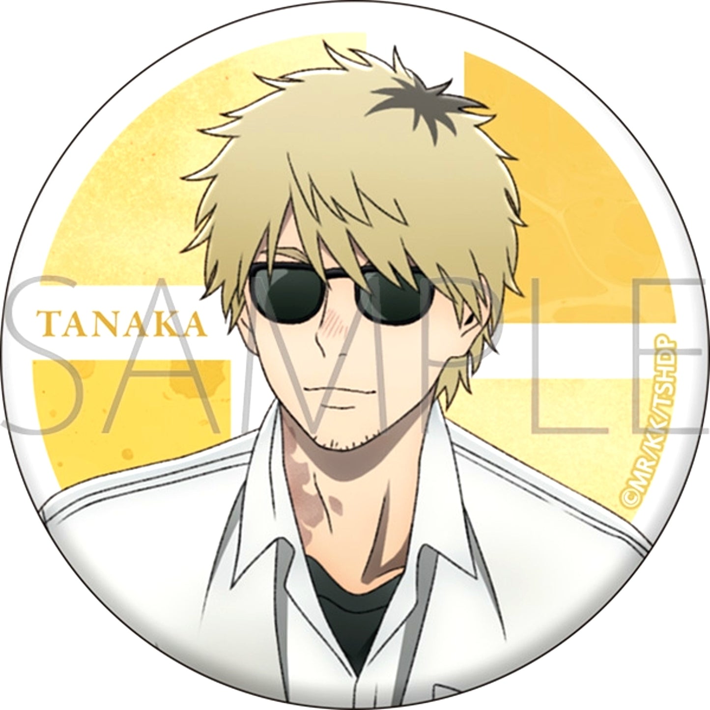 The Summer Hikaru Died Button / Tanaka Goods - Badge [NEW]