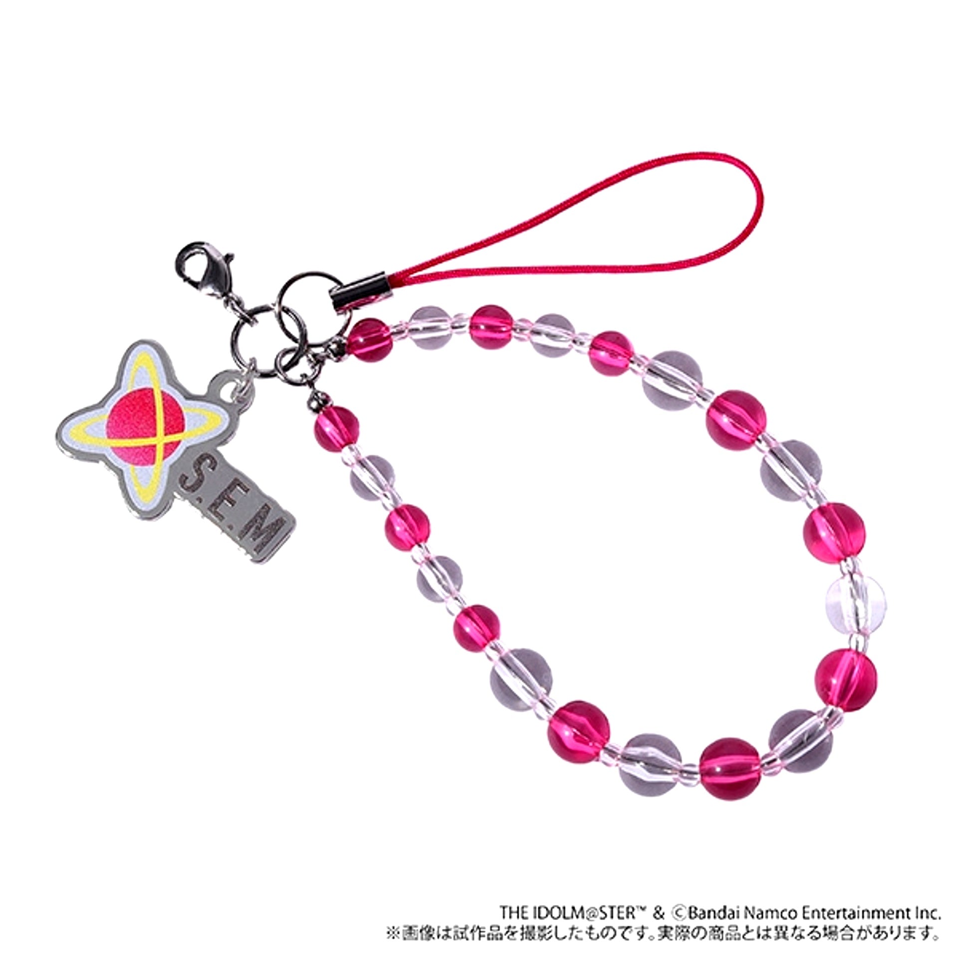THE IDOLM@STER SideM After School Mates Beads Strap / S.E.M [NEW]