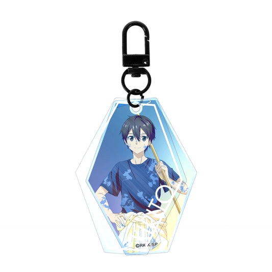 Sword Art Online Newly Drawn Kirito Paint Style ver. Ani-Art clear label Vol.2 Double Slide Acrylic Keychain [NEW]