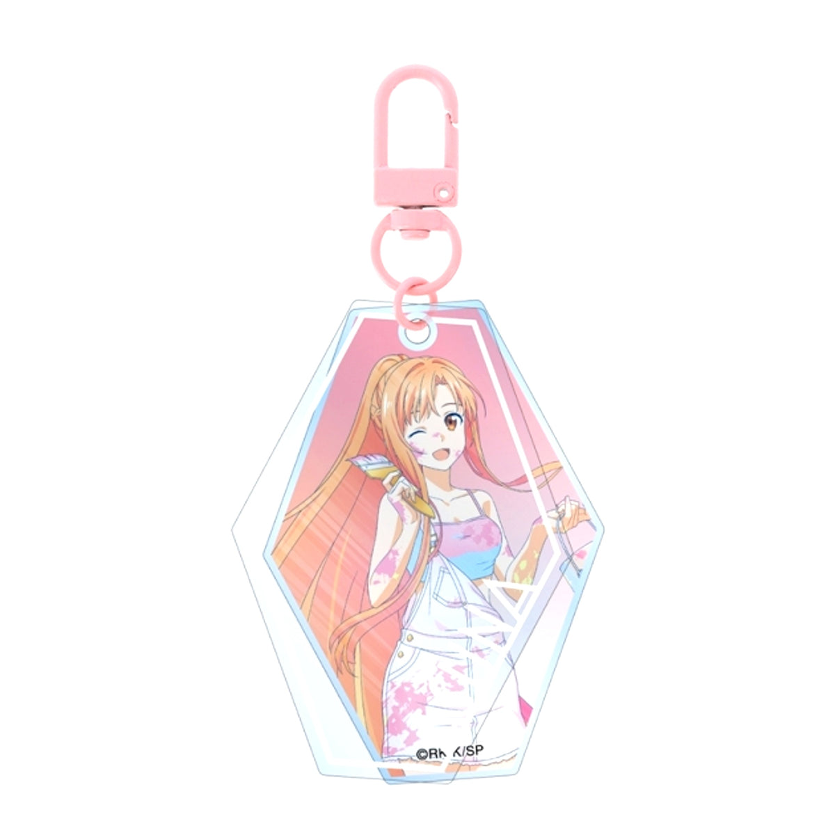 Sword Art Online Newly Drawn Asuna Paint Style ver. Ani-Art clear label Vol.2 Double Slide Acrylic Keychain [NEW]