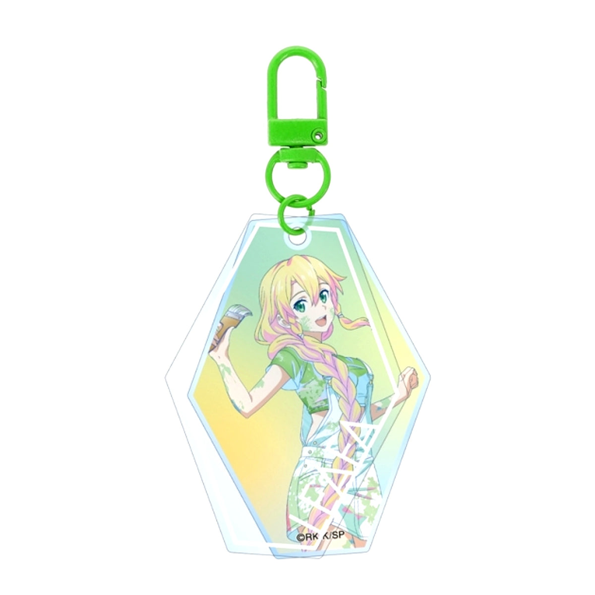 Sword Art Online Newly Drawn Leafa Paint Style ver. Ani-Art clear label Vol.2 Double Slide Acrylic Keychain [NEW]