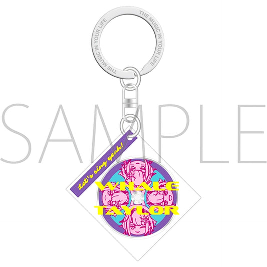 Virtual Youtuber Whale Taylor Music Keychain Goods - Keychain [NEW]