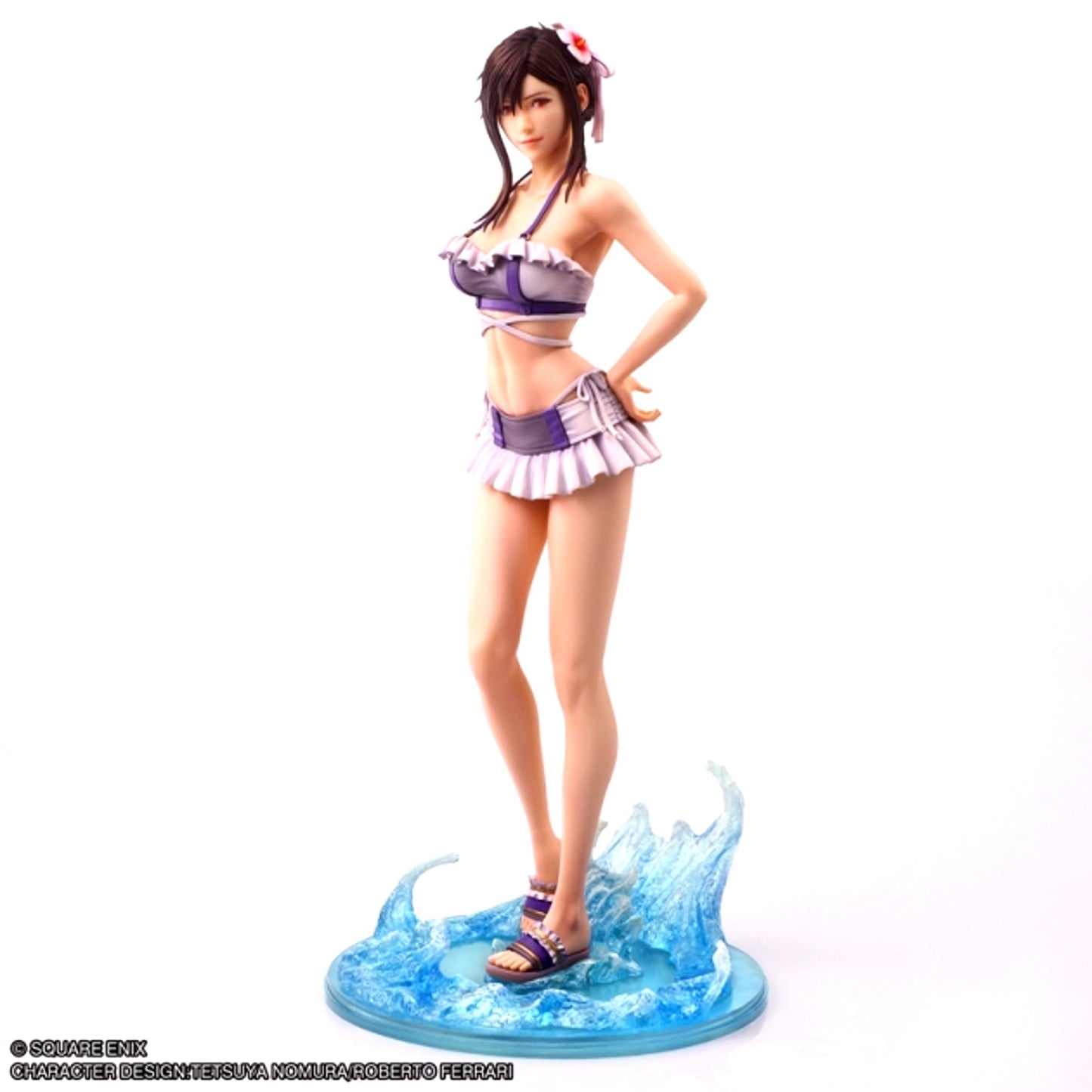 Final Fantasy VII Rebirth STATIC ARTS Tifa Lockhart -Swimsuit Ver.- Complete Figure [NEW]