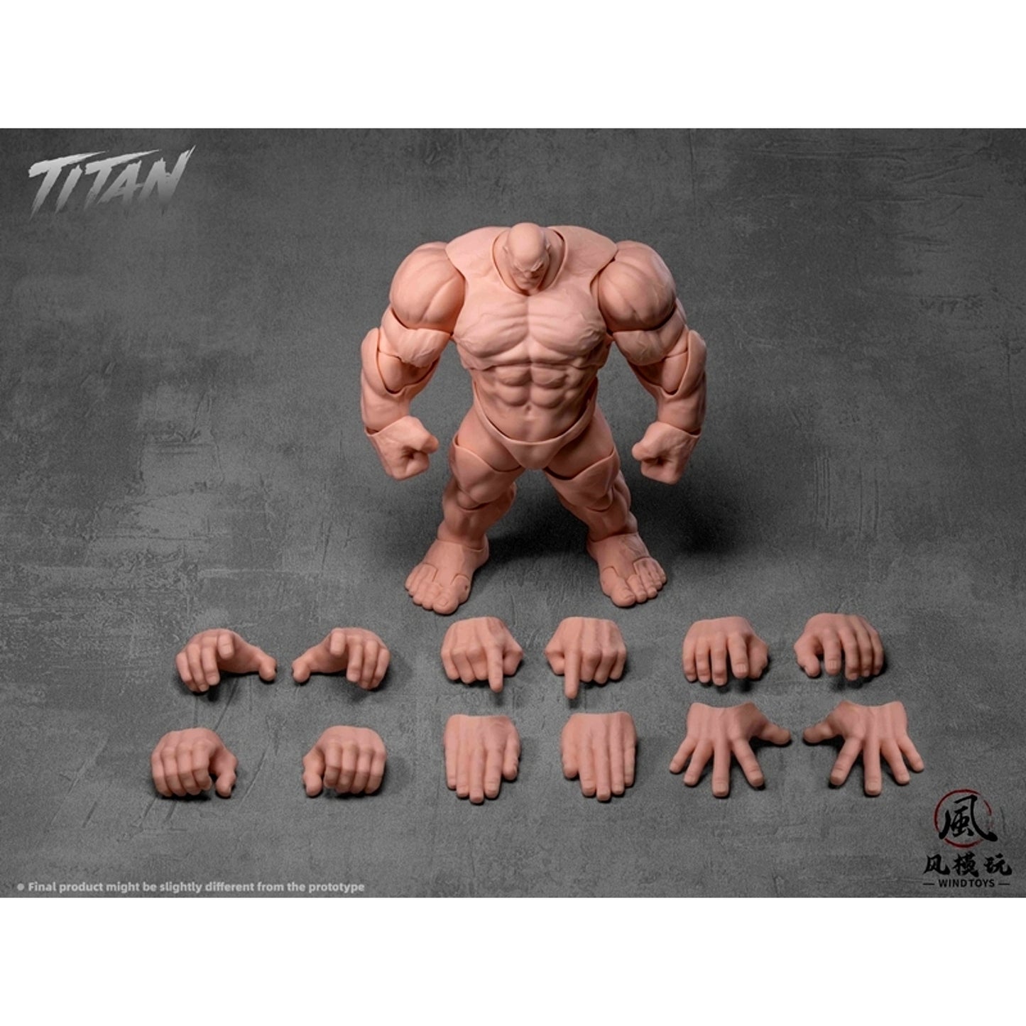 1/12 Scale Action Figure Body Titan FMW009 Normal [NEW]