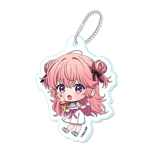 I Want to Love You Till Your Dying Day TV Anime Petit Choco Mini Acrylic Keychain (Mimi Kagari) Summer vacation [NEW]