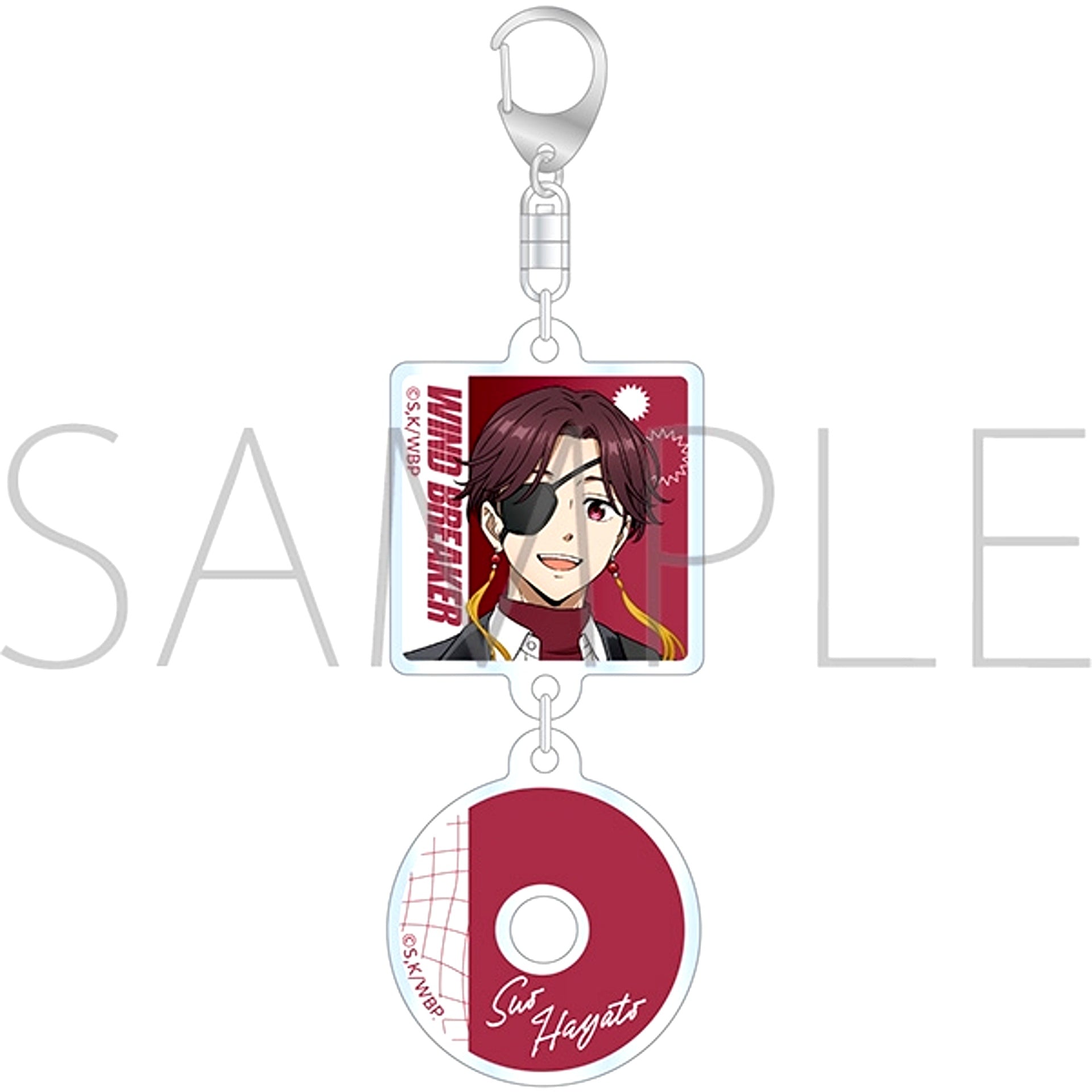 WIND BREAKER CD Jacket-Style Keychain / Suo Hayato [NEW]
