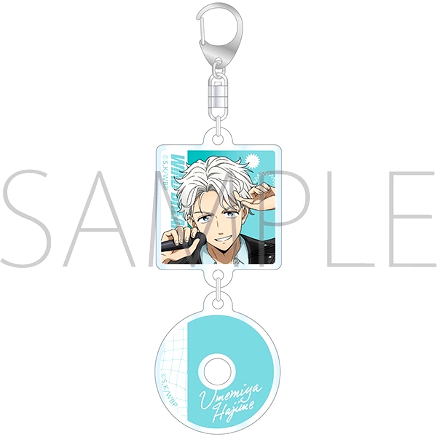 WIND BREAKER CD Jacket-Style Keychain / Umemiya Hajime [NEW]