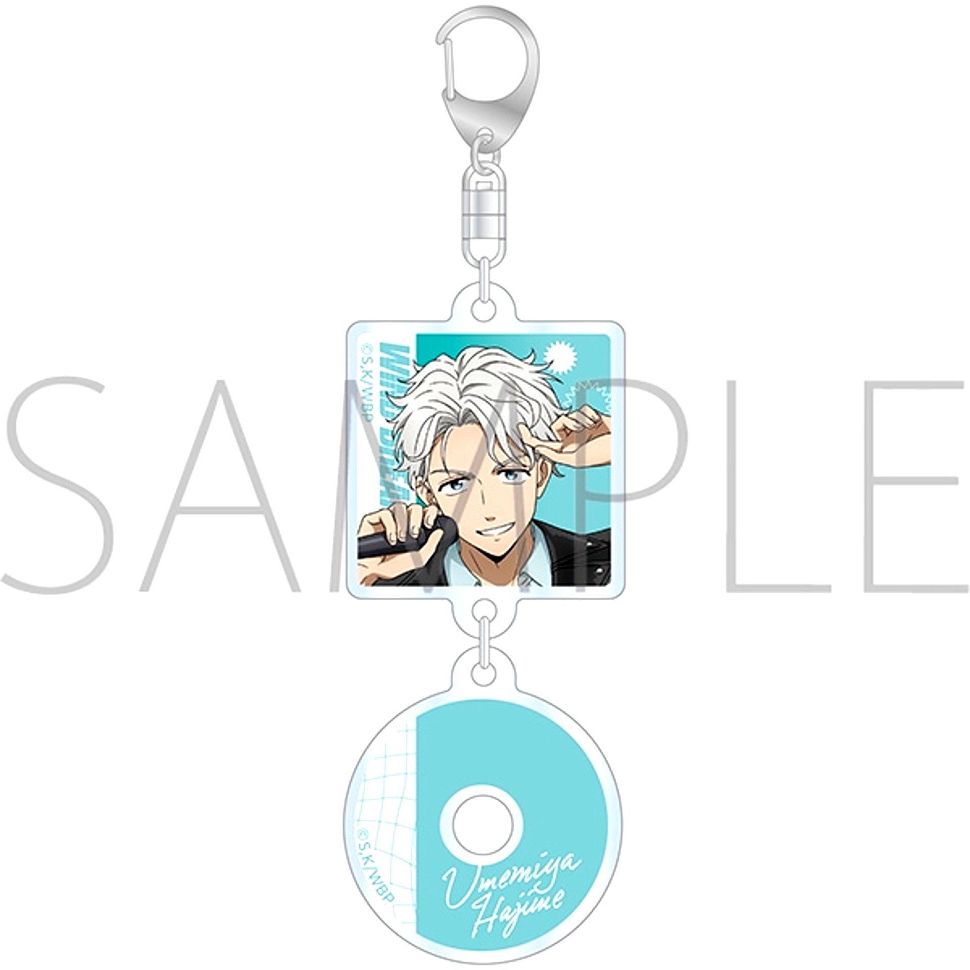 WIND BREAKER CD Jacket-Style Keychain / Umemiya Hajime [NEW]