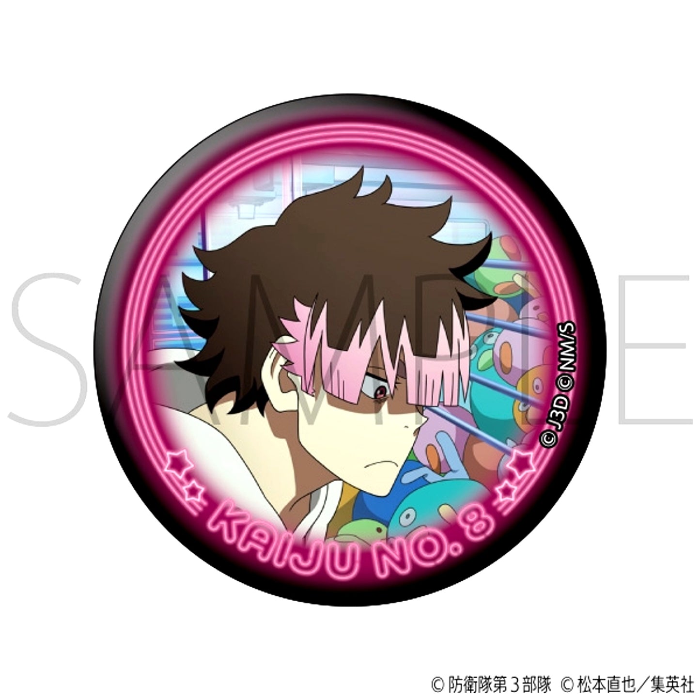Kaiju No. 8 Can Badge -Nui Catcher Narumi- [NEW]