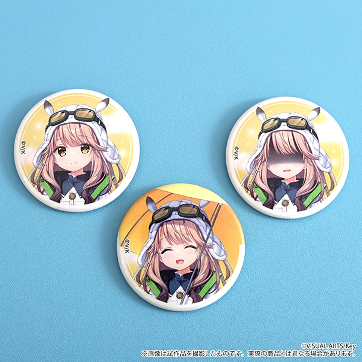 anemoi 3-Expression Can Badge Set / Aino Fusaba [NEW]