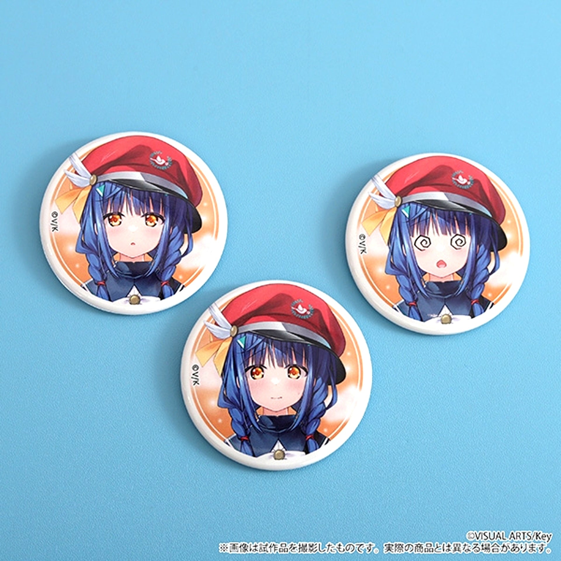 anemoi 3-Expression Can Badge Set / Koyomi Shirowatari [NEW]