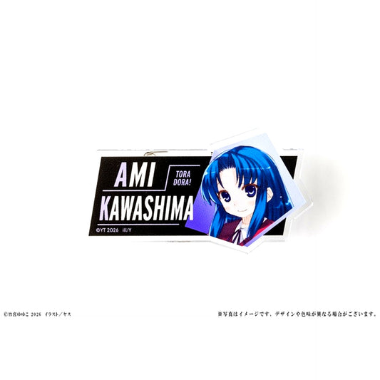 Toradora! 20th Anniversary Acrylic Badge Ami Kawashima [NEW]