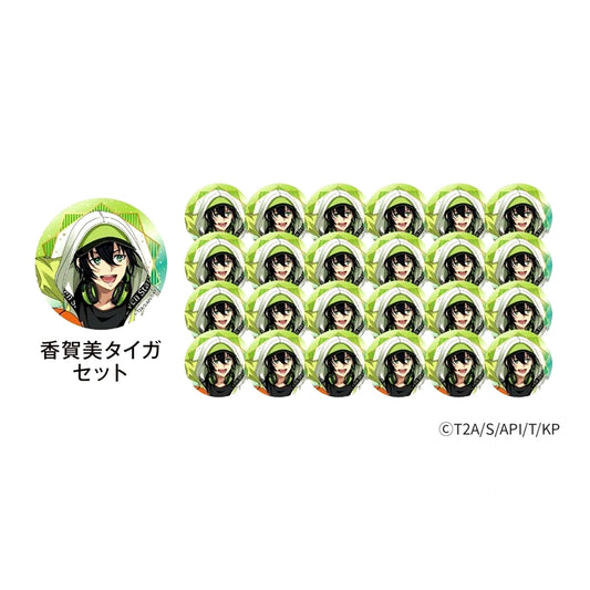 KING OF PRISMx Round 1 Random Button Taiga Kagami Set (Default Style Illustration ver.) Goods - Badge [NEW]