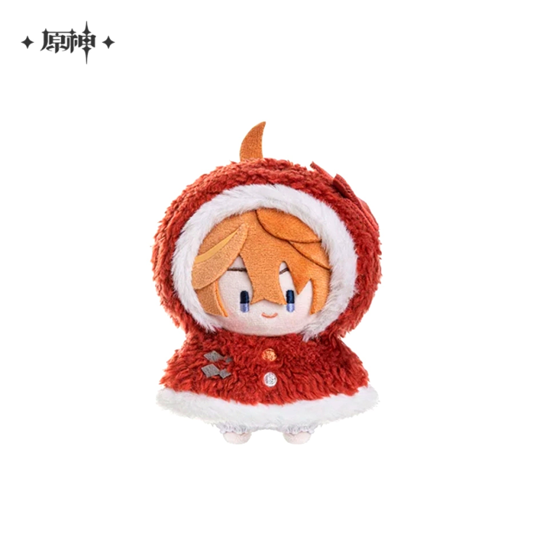 Genshin Impact Snow Frolic Series Plush Keychain Tartaglia [NEW]