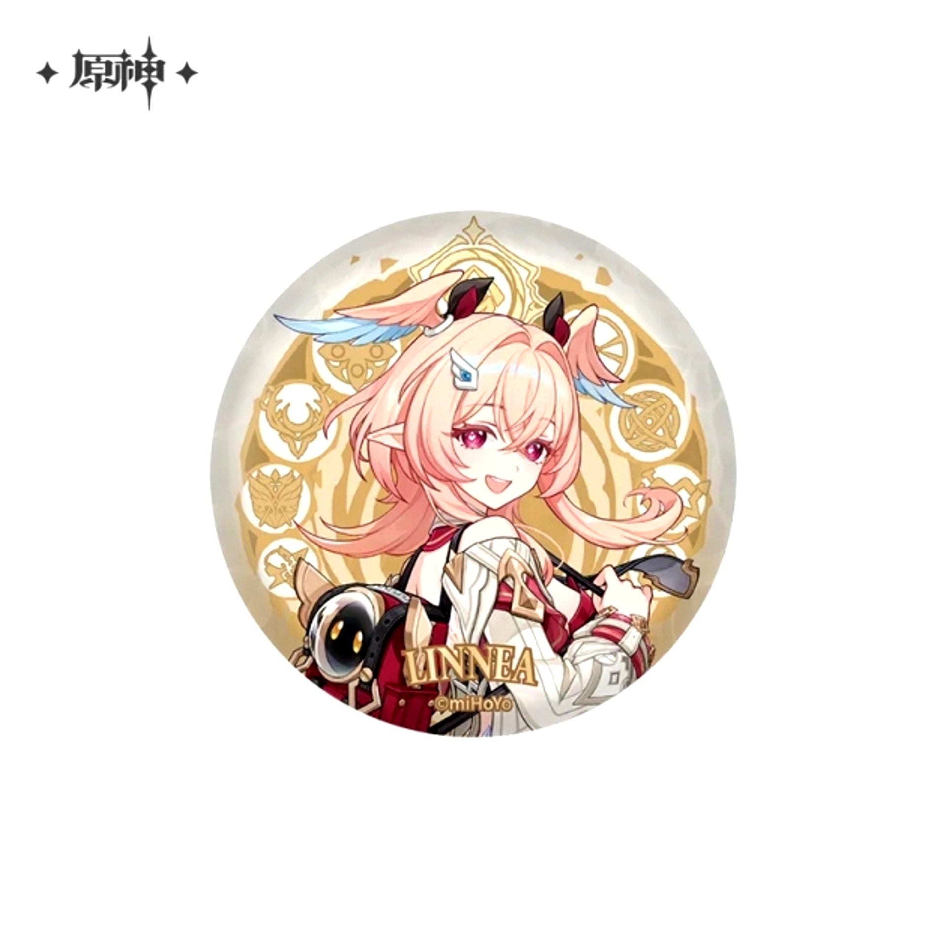 Genshin Impact Character Can Badge Nod-Krai Linnea [NEW]