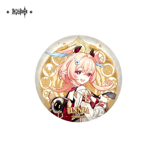 Genshin Impact Character Can Badge Nod-Krai Linnea [NEW]