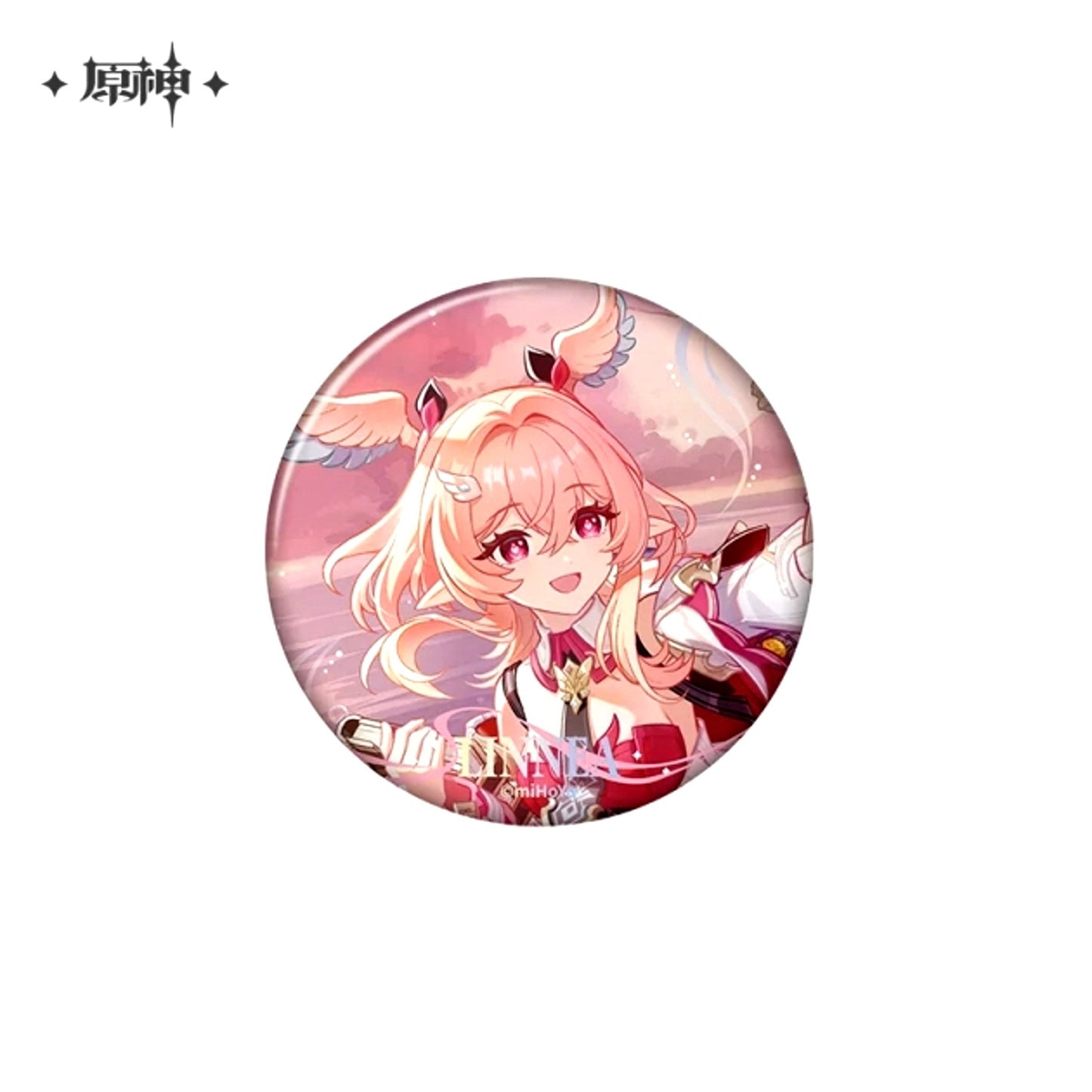 Genshin Impact Wings of Reunion Series Can Badge Linnea [NEW]