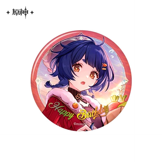 Genshin Day of Destiny Series Button Xiangling 2025ver. Goods - Badge [NEW]