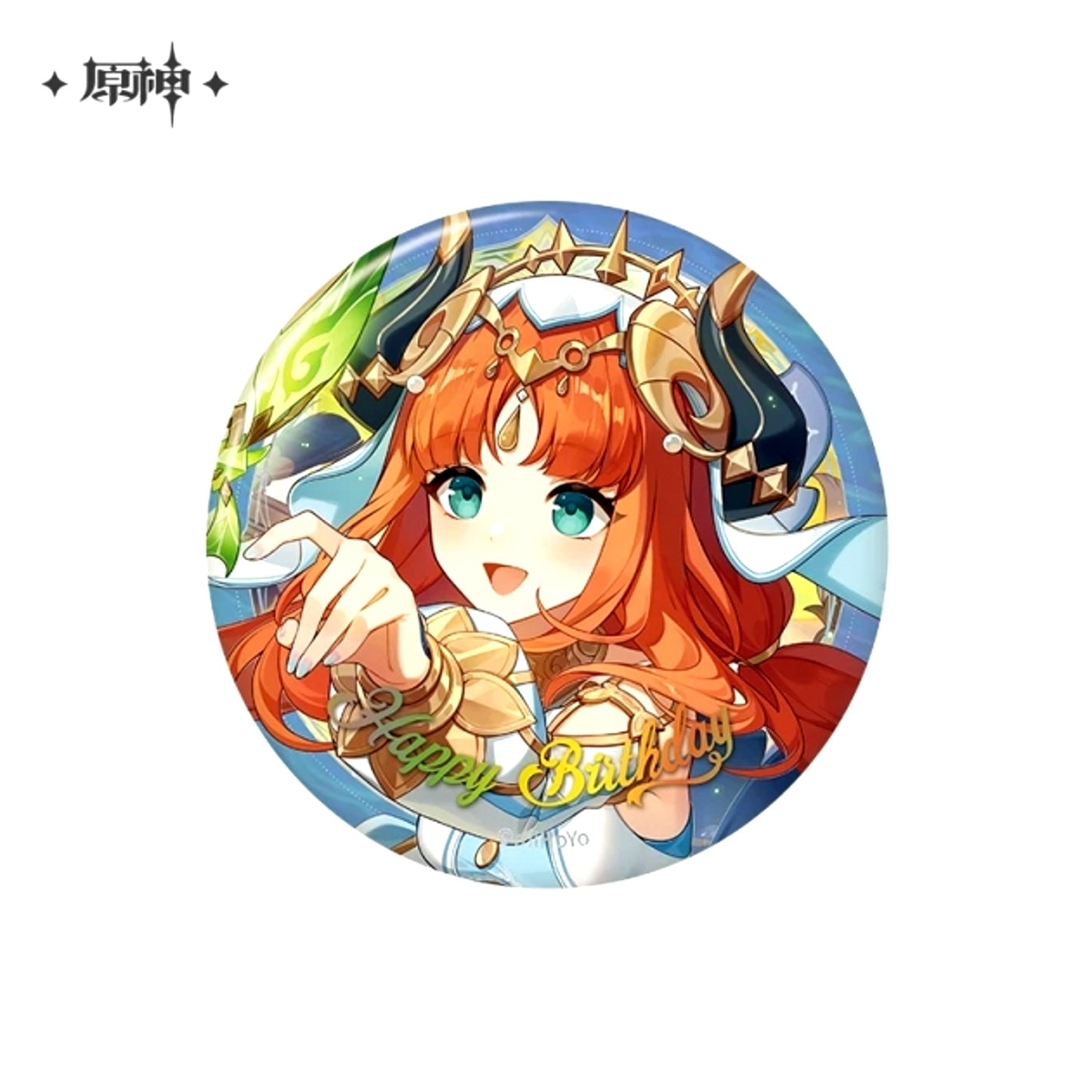 Genshin Impact Day of Destiny Series Can Badge Nilou 2025ver. [NEW]