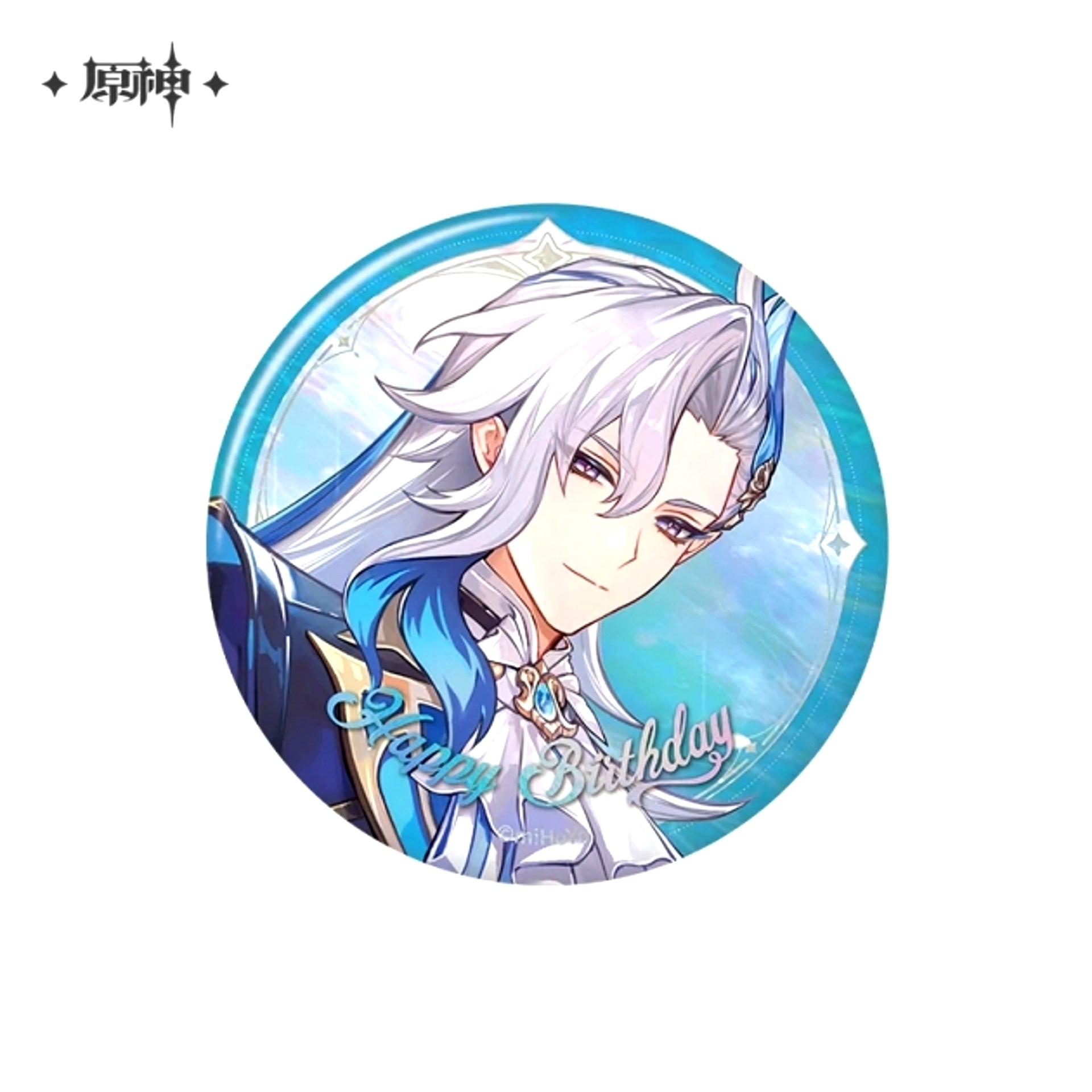 Genshin Impact Day of Destiny Series Can Badge Neuvillette 2025ver. [NEW]