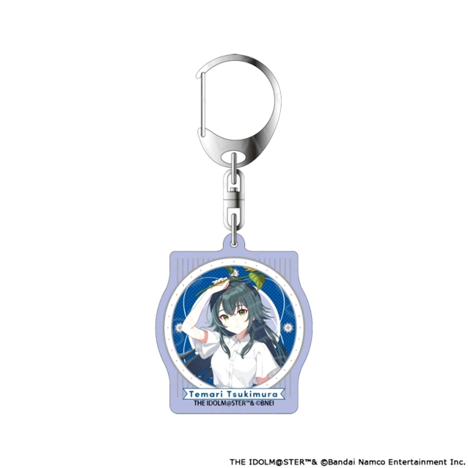 Gakuen Idolmaster Aurora Acrylic Keychain Temari Tsukimura sunflower ver. Goods - Keychain [NEW]