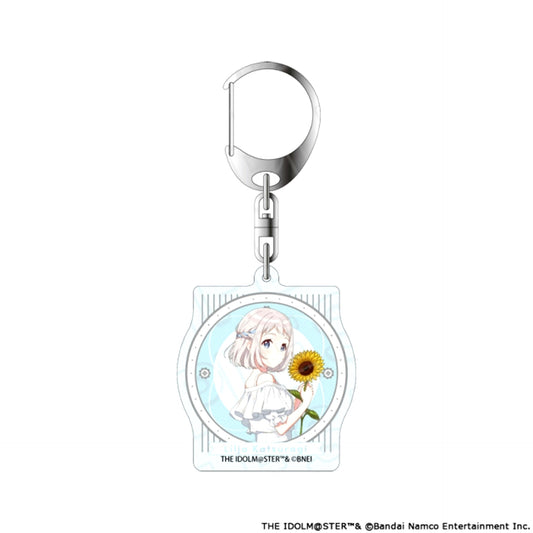 Gakuen Idolmaster Aurora Acrylic Keychain Lilja Katsuragi sunflower ver. Goods - Keychain [NEW]