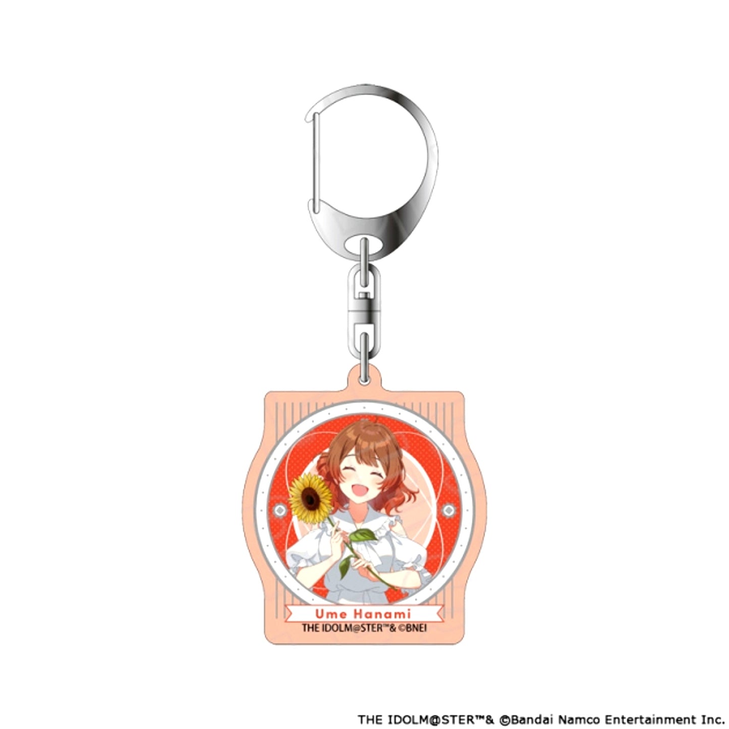 Gakuen Idolmaster Aurora Acrylic Keychain Ume Hanami sunflower ver. Goods - Keychain [NEW]