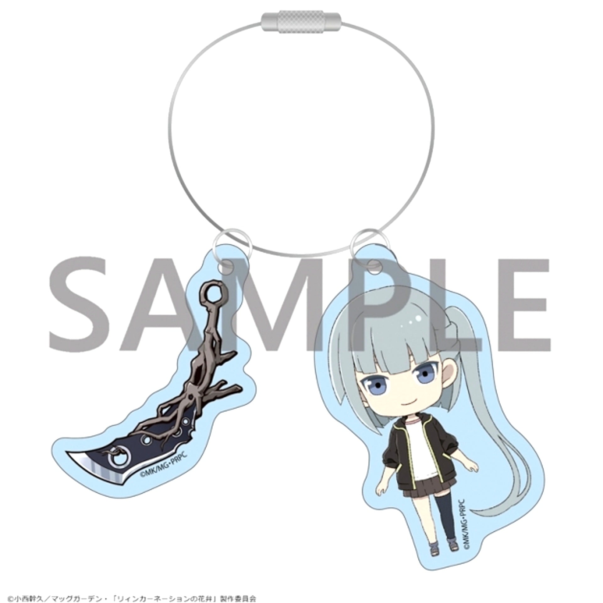 Petals of Reincarnation Wire Acrylic Keychain Haito [NEW]
