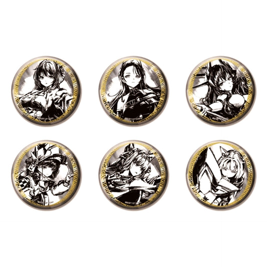 GODDESS OF VICTORY: NIKKE Ink Painting Japanese Paper Button (Complete Set) Goods - Badge [NEW]