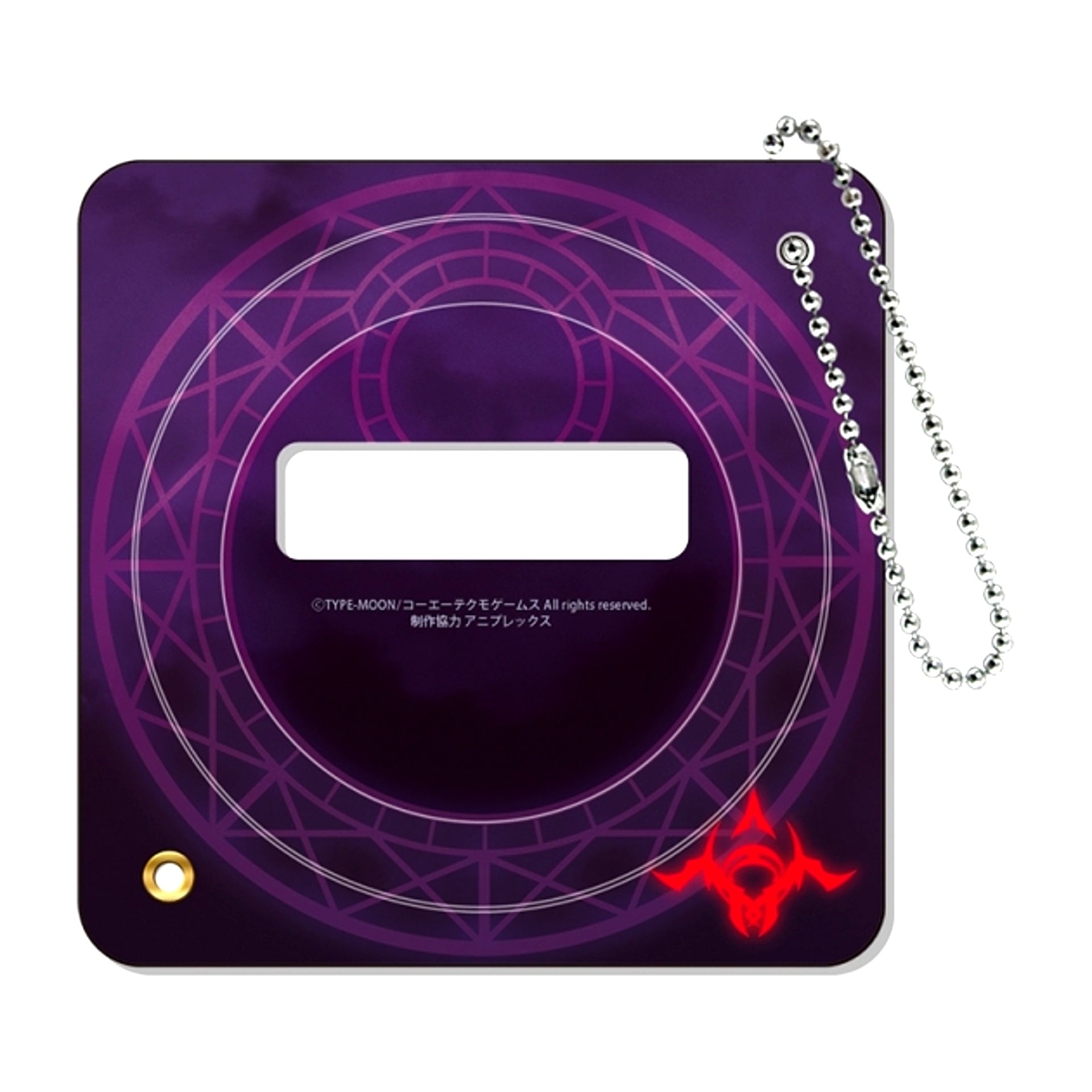 Fate/Samurai Remnant Can Badge Acrylic Frame Rider Faction [NEW]