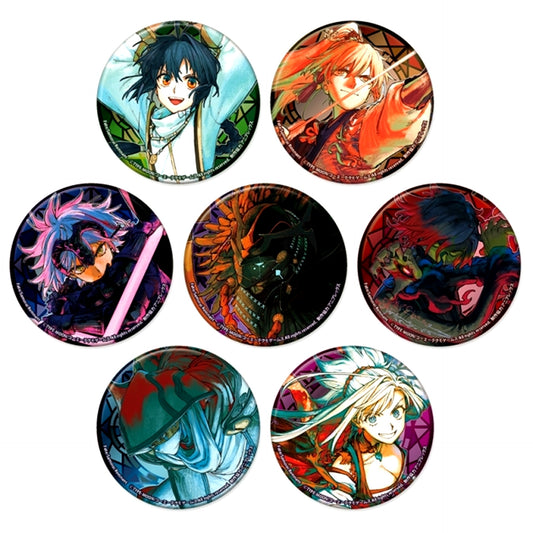 Fate/Samurai Remnant Metal Can Badge 7 Piece Set [NEW]