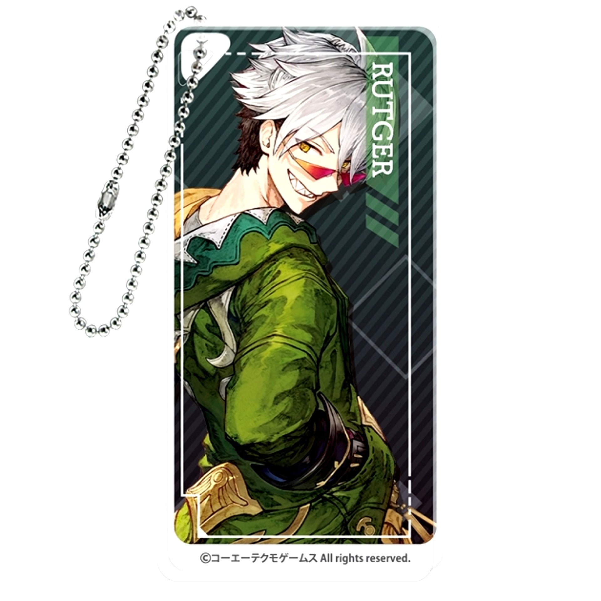 Atelier Yumia: The Alchemist of Memories & the Envisioned Land Domino-Style Keychain Rutger [NEW]