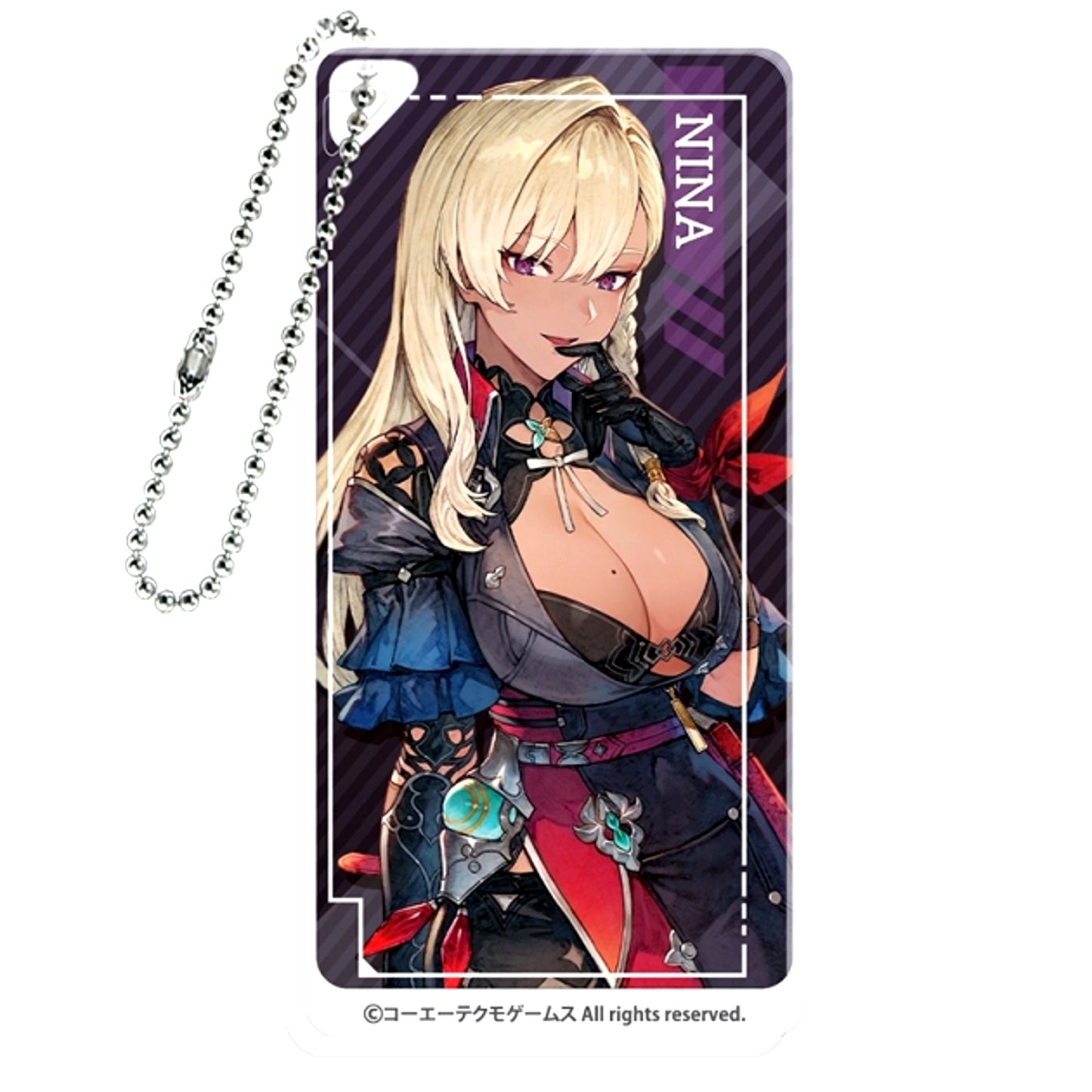 Atelier Yumia: The Alchemist of Memories & the Envisioned Land Domino-Style Keychain Nina [NEW]
