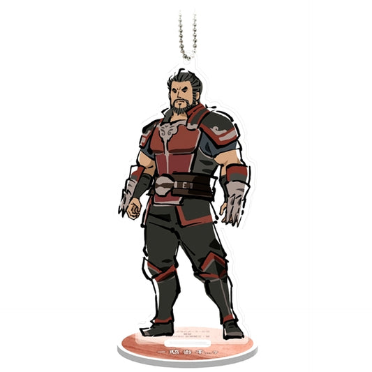 Dynasty Warriors: Origins Yurutto Acrylic Stand Keychain Huang Gai [NEW]