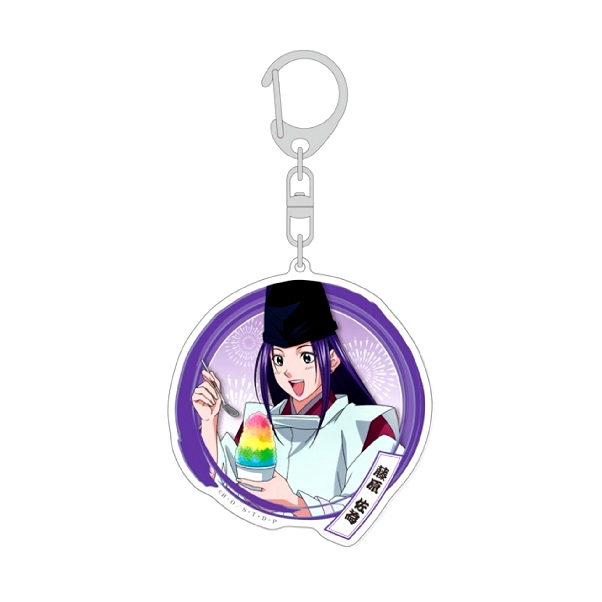 TV Anime Hikaru no Go Acrylic Keychain Sai Fujiwara no (Summer Festival) Goods - Keychain Newly Drawn [NEW]
