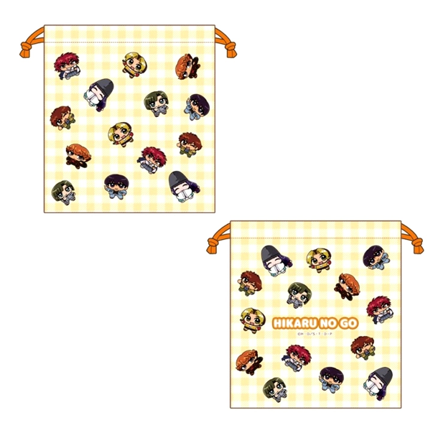 TV Anime Hikaru no Go Newly Drawn Drawstring Pouch [NEW]