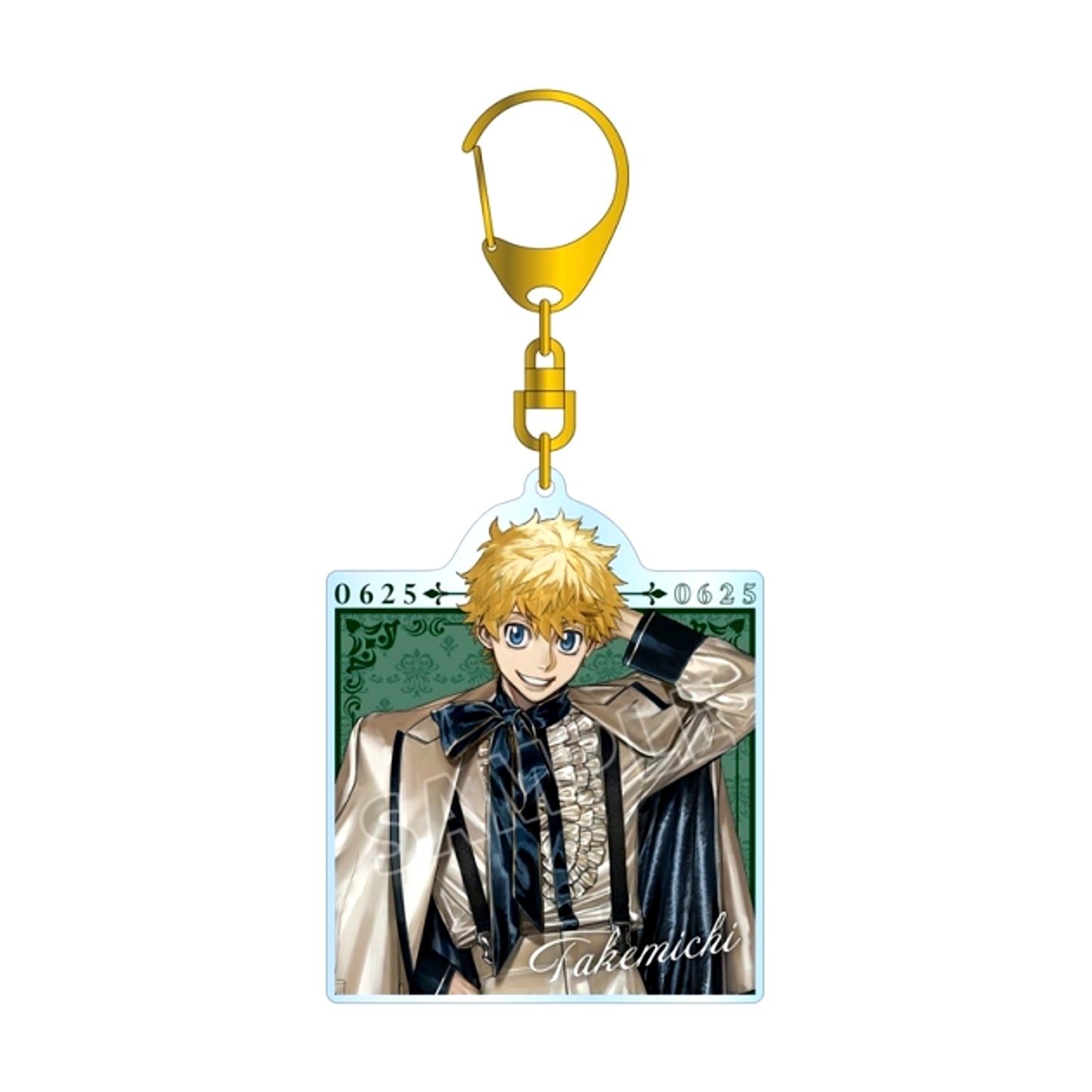 TV Anime Tokyo Revengers Newly Drawn Art by AU Takemichi Hanagaki Suit ver. BIG Acrylic Keychain (Reissue) [NEW]