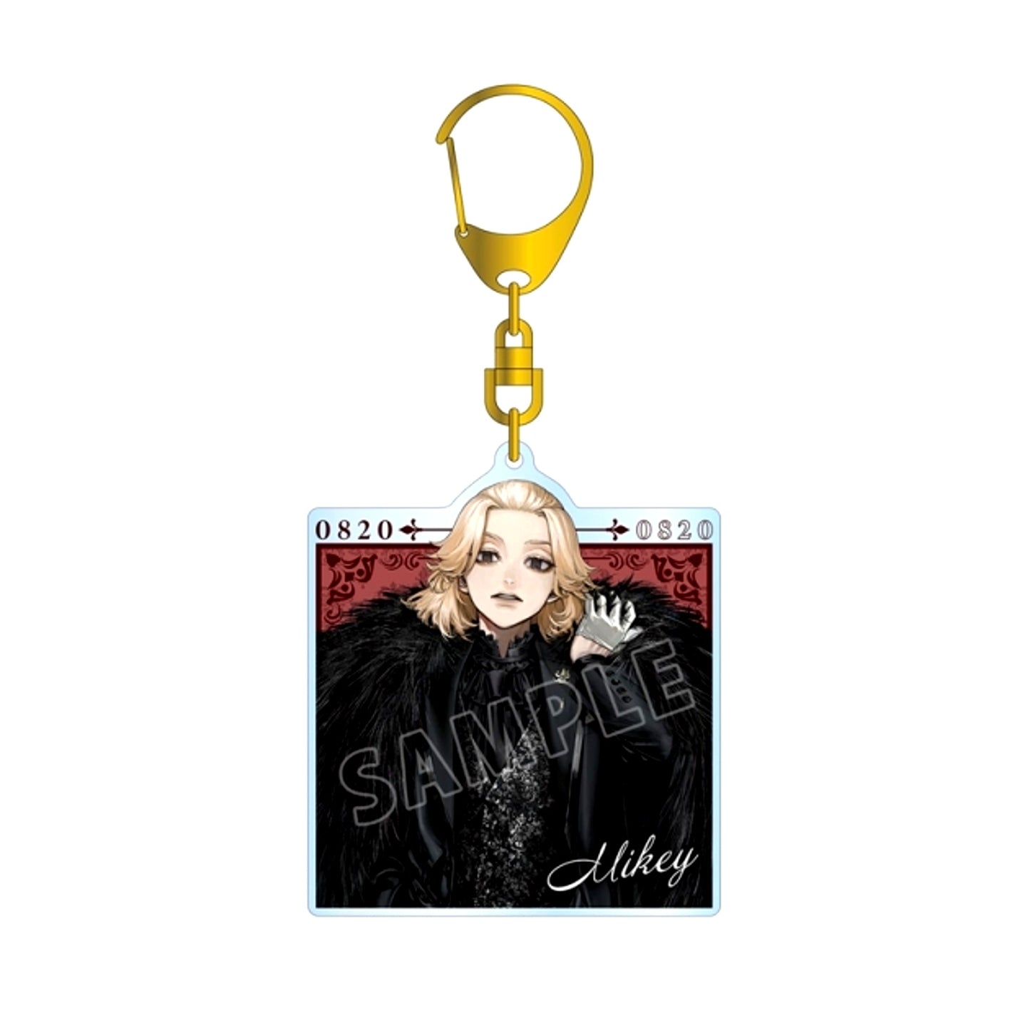 TV Anime Tokyo Revengers Newly Drawn Art by AU Manjiro Sano Suit ver. BIG Acrylic Keychain (Reissue) [NEW]