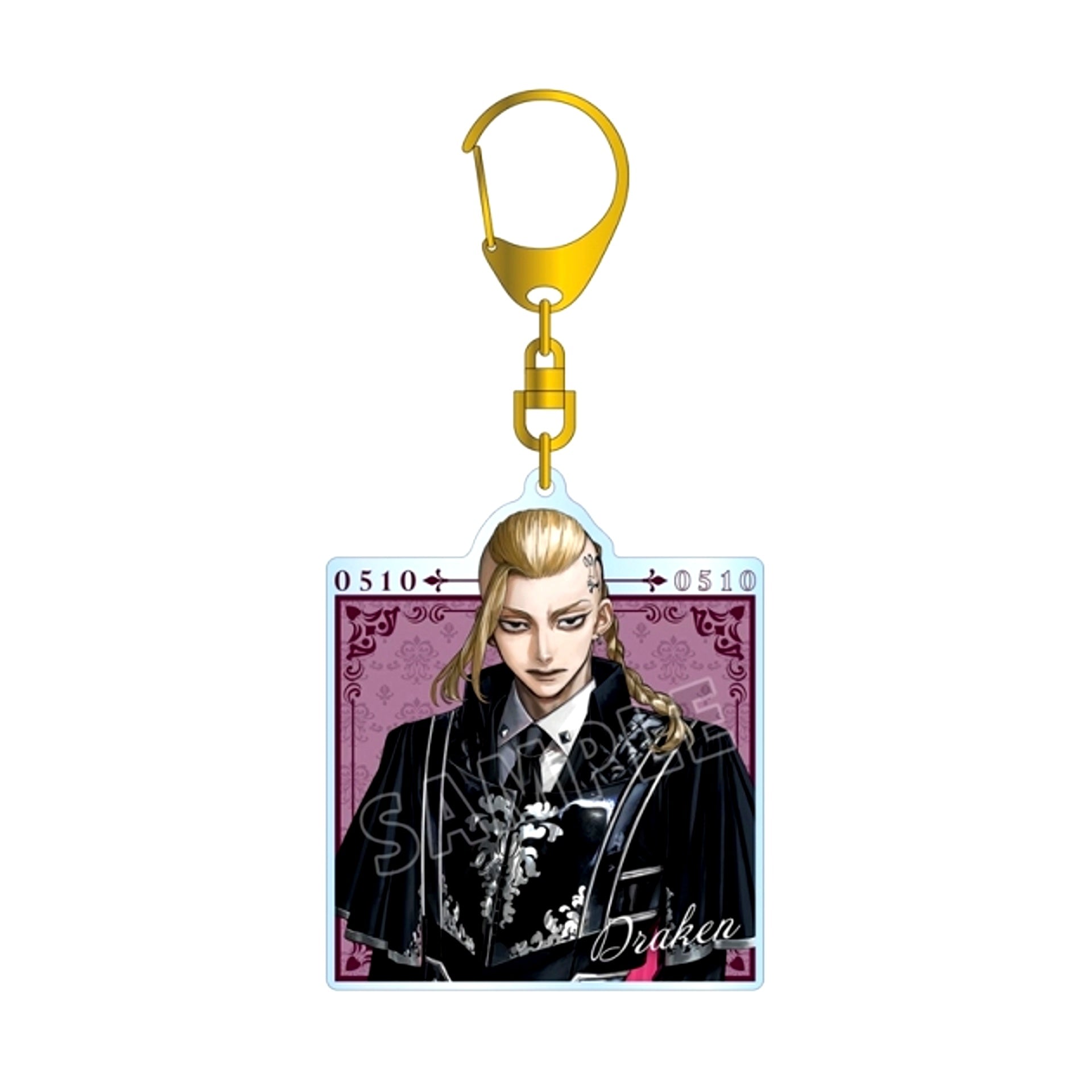 TV Anime Tokyo Revengers Newly Drawn Art by AU Ken Ryuguji Suit ver. BIG Acrylic Keychain (Reissue) [NEW]