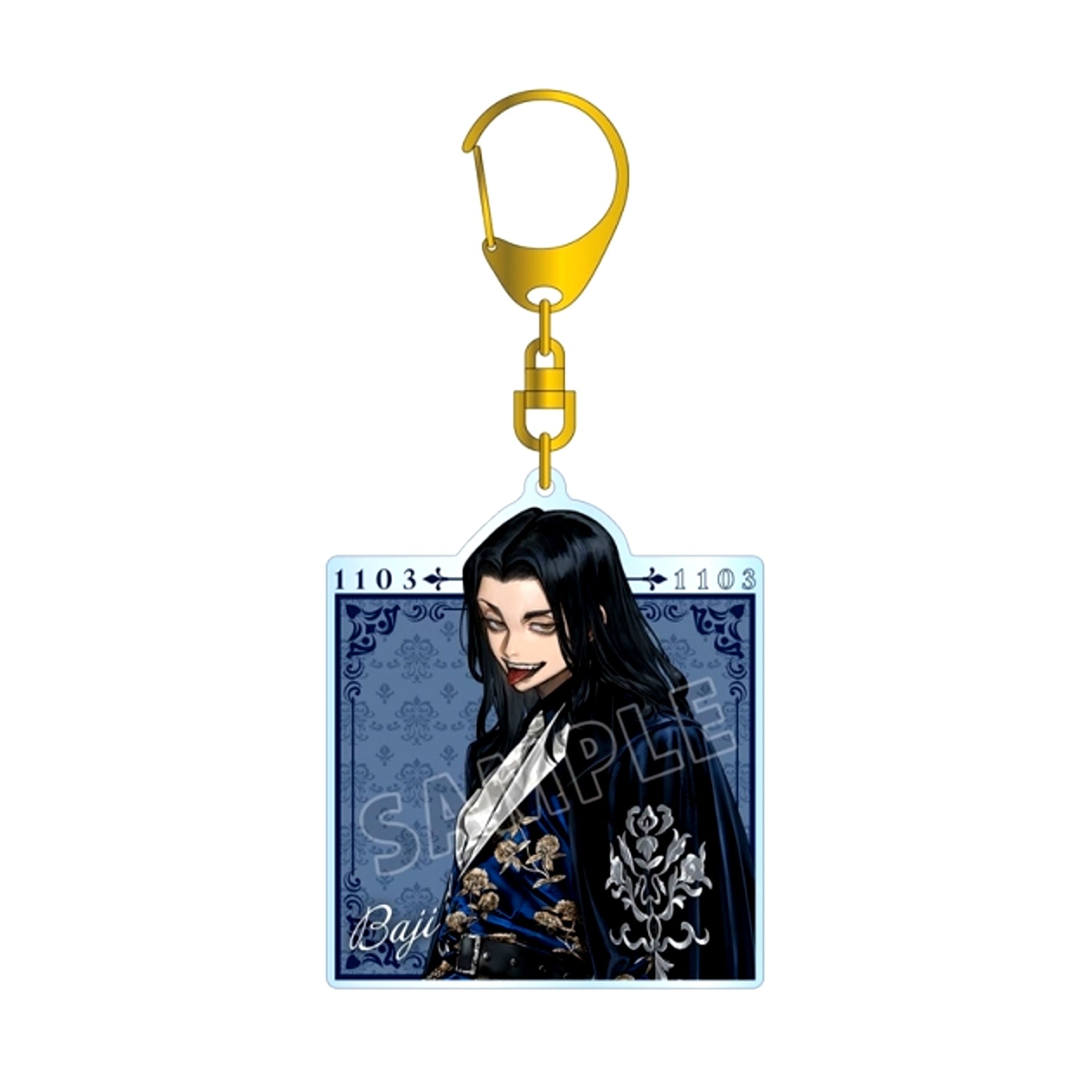 TV Anime Tokyo Revengers Newly Drawn Art by AU Keisuke Baji Suit ver. BIG Acrylic Keychain (Reissue) [NEW]