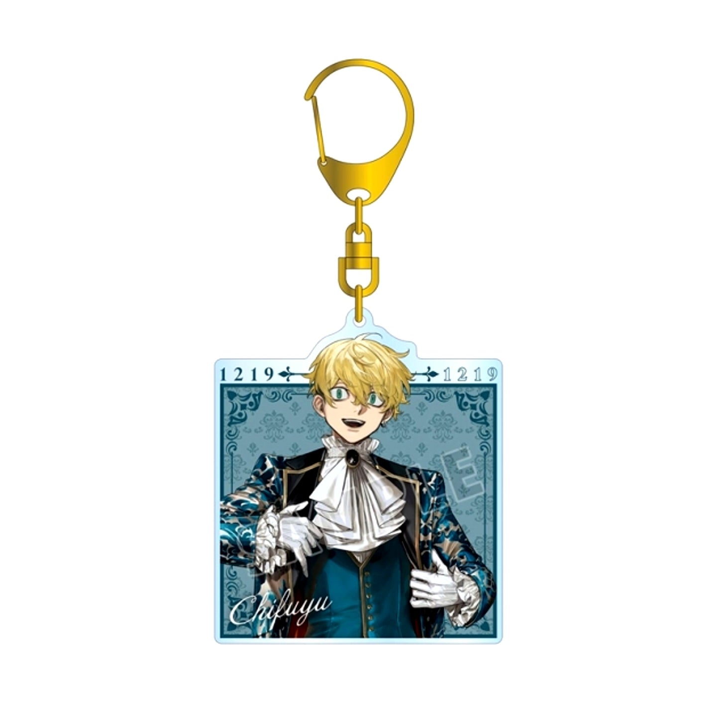 TV Anime Tokyo Revengers Newly Drawn Art by AU Chifuyu Matsuno Suit ver. BIG Acrylic Keychain (Reissue) [NEW]