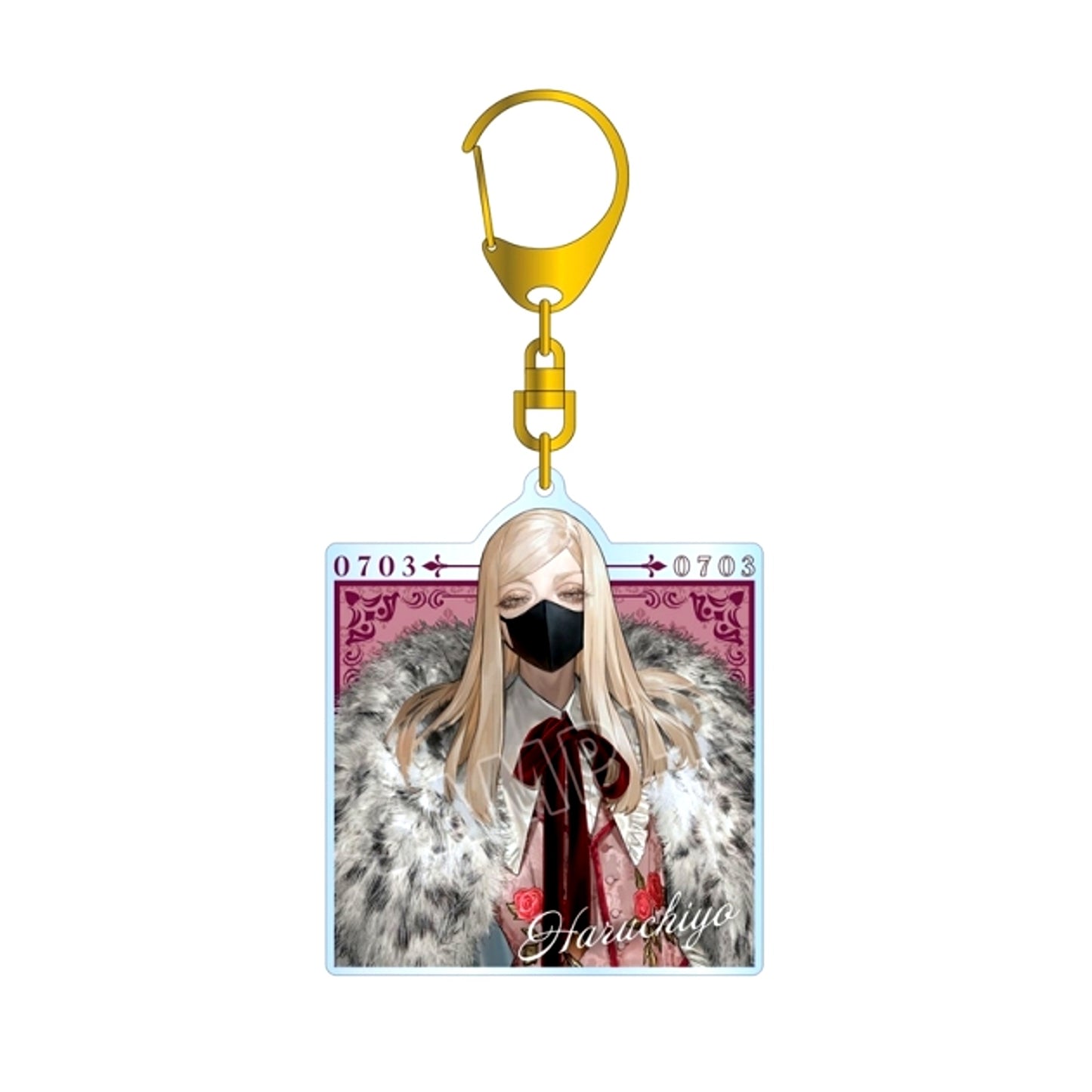 TV Anime Tokyo Revengers Newly Drawn Art by AU Haruchiyo Sanzu Suit ver. BIG Acrylic Keychain (Reissue) [NEW]