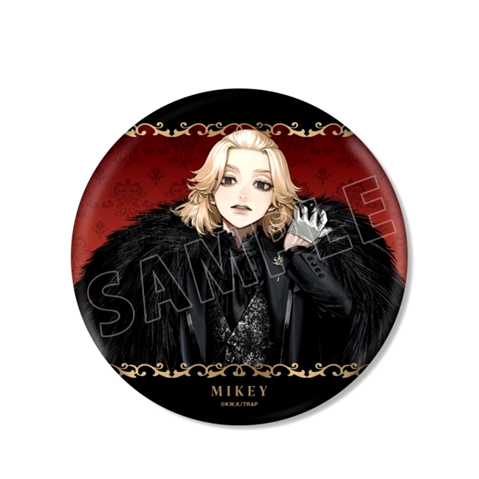 TV Anime Tokyo Revengers Newly Drawn Art by AU Manjiro Sano Suit ver. BIG Can Badge (Reissue) [NEW]