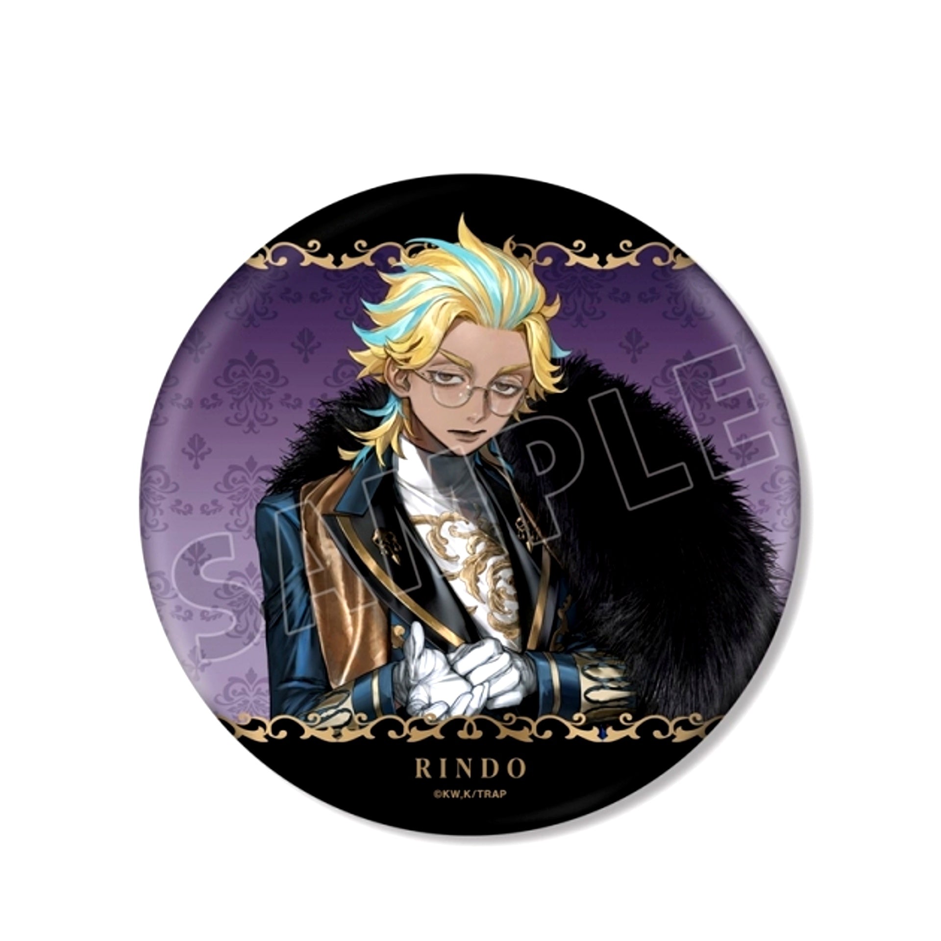 TV Anime Tokyo Revengers Newly Drawn Art by AU Rindo Haitani Suit ver. BIG Can Badge (Reissue) [NEW]