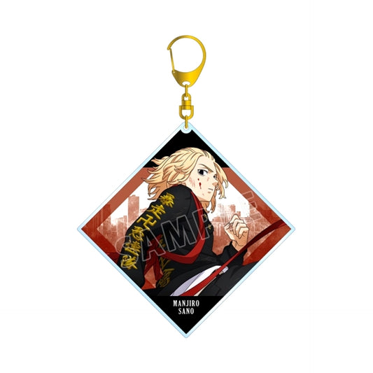 TV Anime Tokyo Revengers Newly Drawn Illustration Manjiro Sano Fighting Back View ver. BIG Acrylic Keychain (Reissue) [NEW]