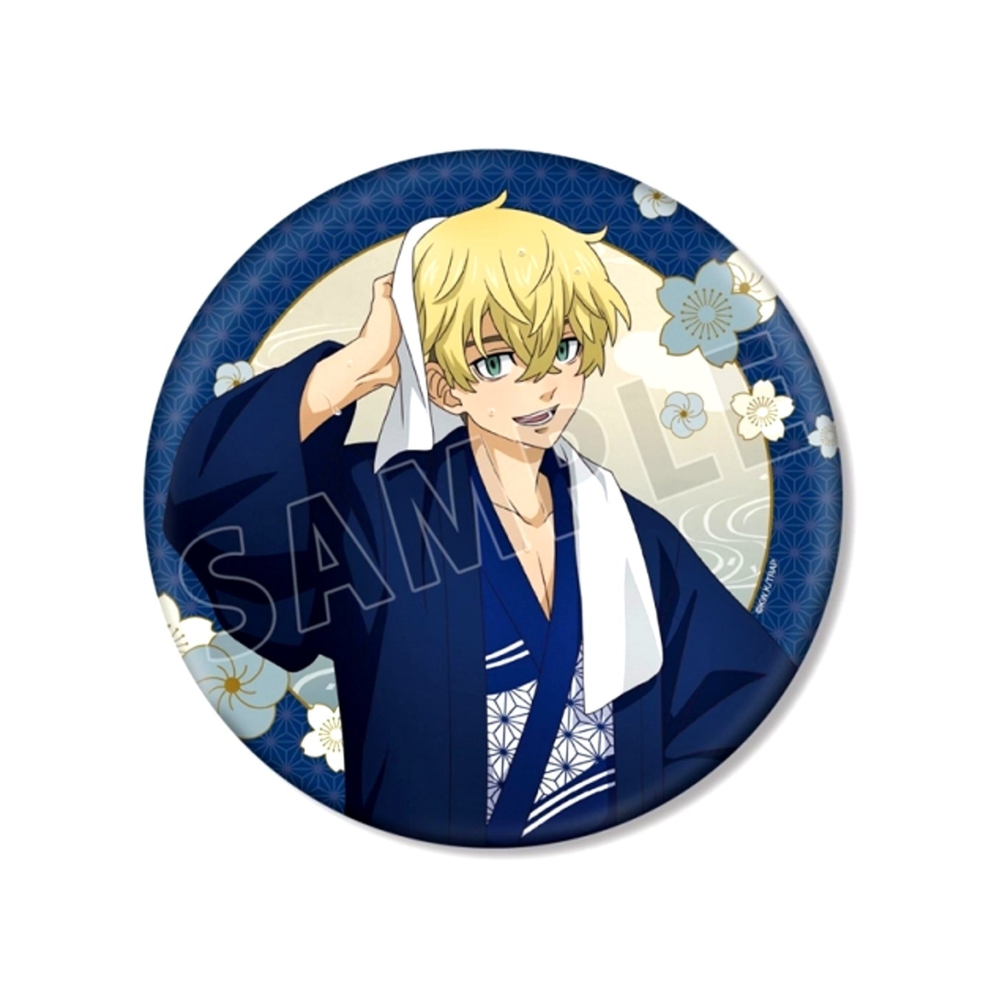 TV Anime Tokyo Revengers Newly Drawn Chifuyu Matsuno Hot Spring Yukata ver. BIG Can Badge (Reissue) [NEW]
