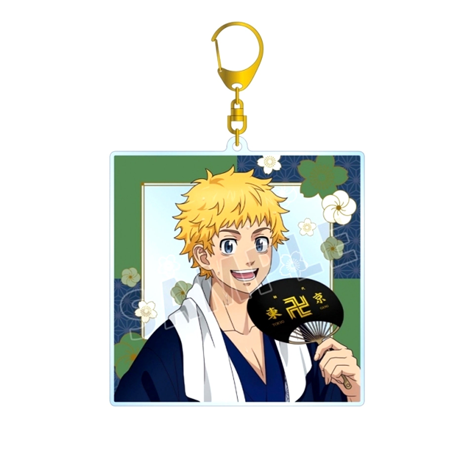 TV Anime Tokyo Revengers Newly Drawn Takemichi Hanagaki Hot Spring Yukata ver. BIG Acrylic Keychain (Reissue) [NEW]