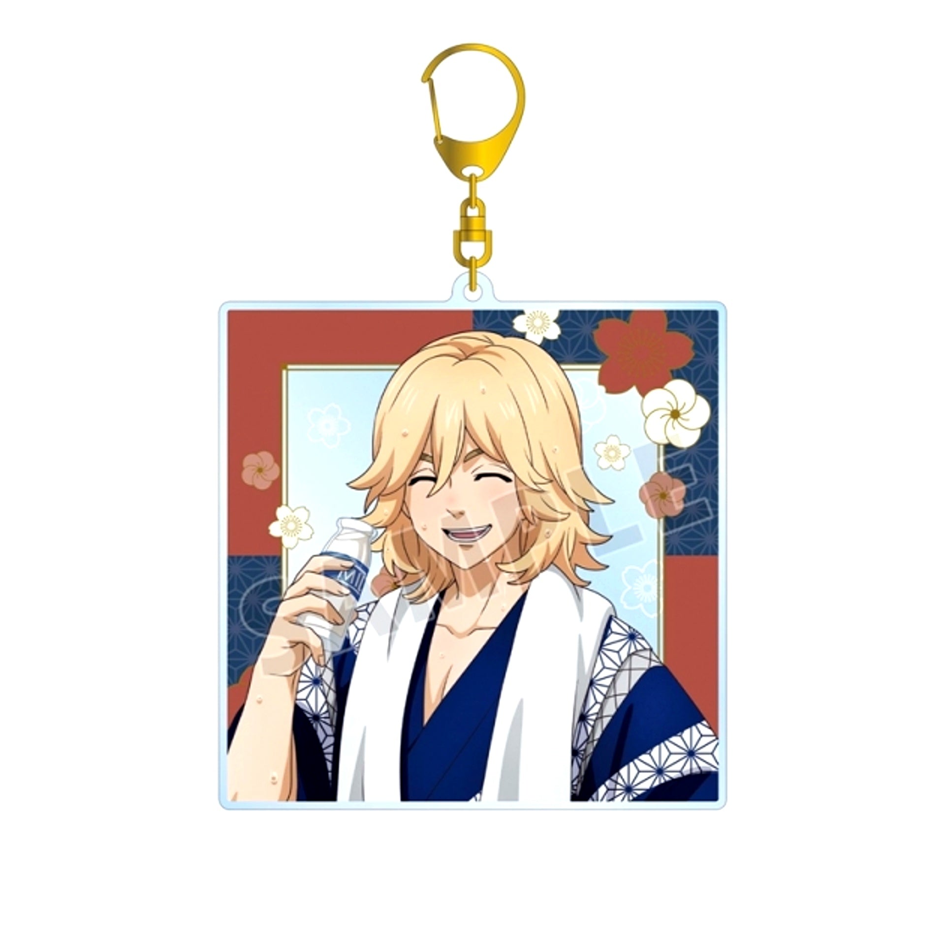 TV Anime Tokyo Revengers Newly Drawn Manjiro Sano Hot Spring Yukata ver. BIG Acrylic Keychain (Reissue) [NEW]